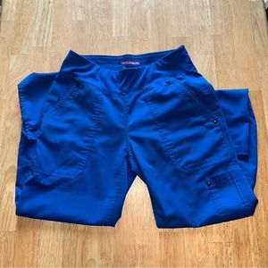 Healing Hands Royal blue scrub pants